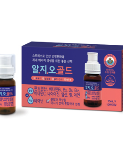 조아제약 긴장완화 에너지충전 알지오골드 10병