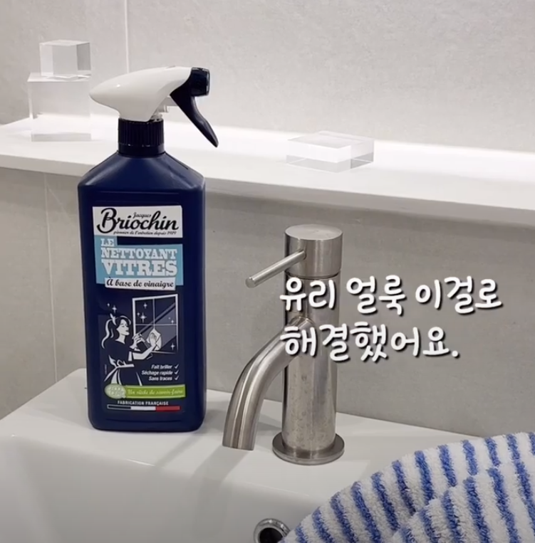 브리오신 유리클리너 (먼지/손때/얼룩 제거) 대용량 750ml