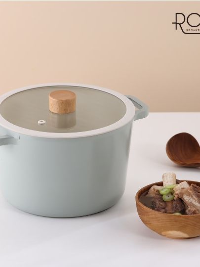 [로기] colo IH파스타 곰솥 22cm (색상 : 포레스트)