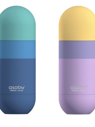 [아소부] 스텐 진공 보온보냉 텀블러 420ml 오브 파스텔