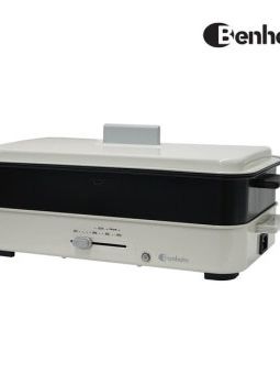 [벤하임] 2in1 멀티 전기그릴 휴대용 캠핑그릴 불판 화로 (BER-04-001)