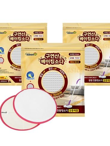 [에파타] 구연산베이킹소다 베이직 원형 청소포 210mm