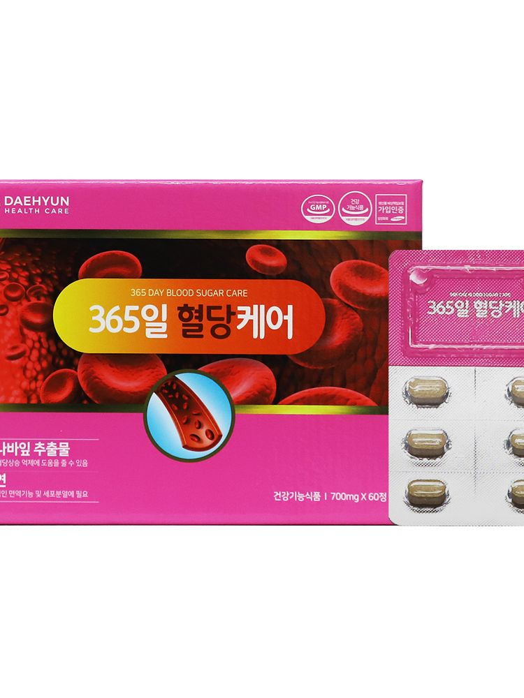 [대현헬스케어] 365일혈당케어 (700mg x 60정)