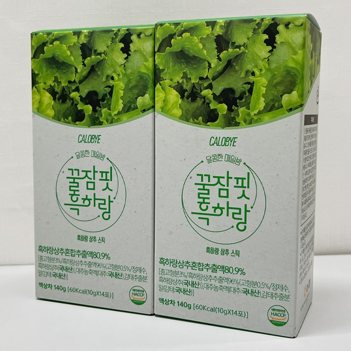 만성 불면증해결 꿀잠핏 흑하랑 10g * 14포