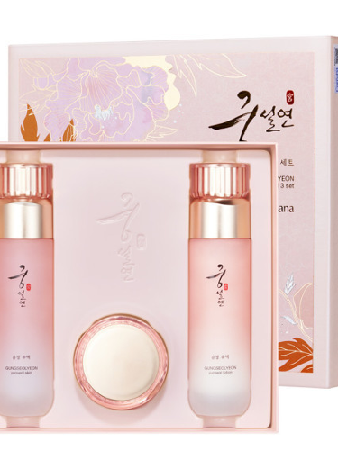 [코리아나]궁설연 윤설3종세트 (수액150ml, 유액150ml, 크림50g)