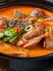 신의주 순대국 (얼큰)