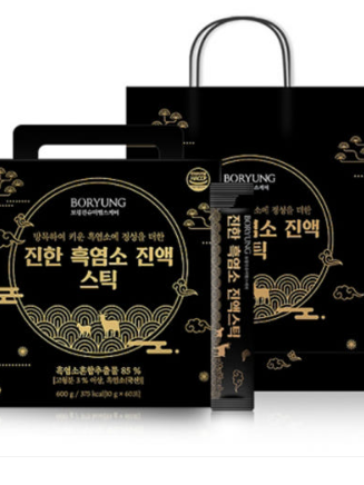 [보령] 진한흑염소 진액스틱 60포 + 쇼핑백포함(일반식품)