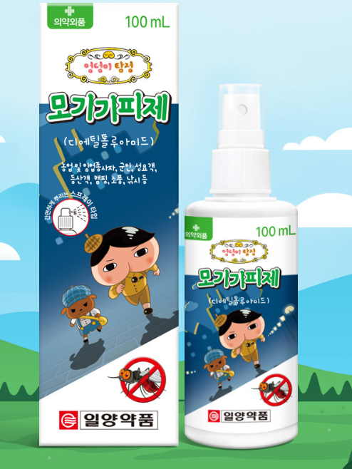일양약품 엉덩이탐정 모기기피제 100ml