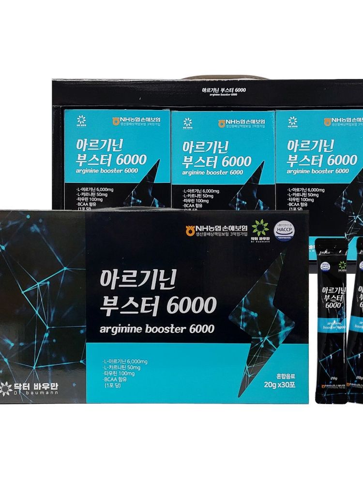 [닥터바우만] 아르기닌 부스터 6000 20g x 30포 (600g)
