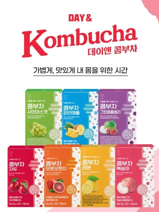내몸을 위한시간, 데이앤 콤부차 5gx30포,7종