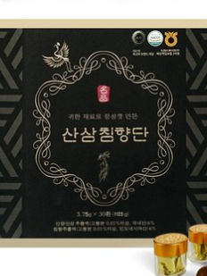 산삼침향단 30환 + 쇼핑백