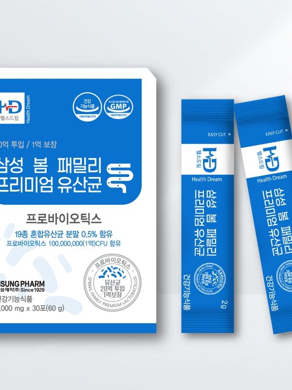 [삼성제약] 삼성 봄 패밀리 프리미엄 유산균 2g*30포