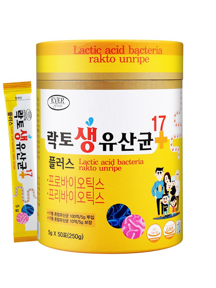 [세종바이오팜] 락토 생 유산균 17 플러스 5g x 50포