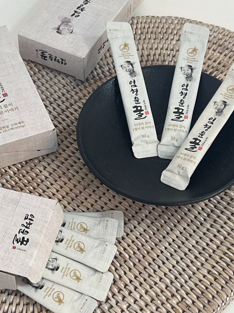 [임형문꿀] 자연숙성 야생잡화 완숙꿀 스틱 300g (10g x 30포)