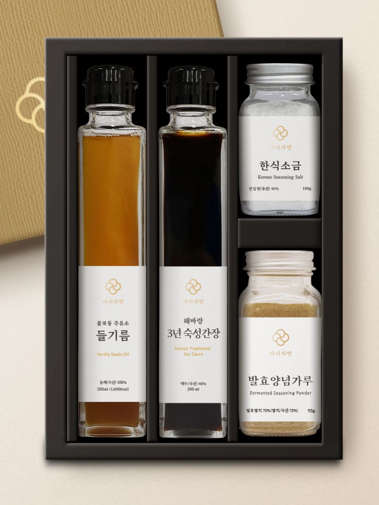 [다시자연] 맛의 정석세트 25호 + 쇼핑백 (신세계백화점 판매 상품)