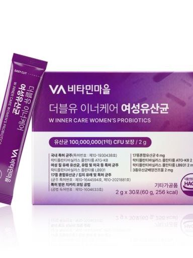 [비타민마을] 더블유 이너케어 여성유산균 30포