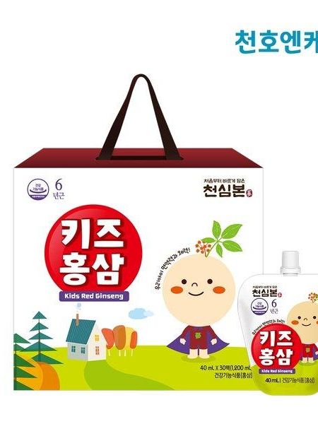 [천호엔케어] 천심본 키즈홍삼 40mL x 30개입