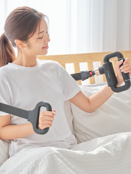 [오엘라]무선 덜덜이 진동 벨트 겸용 마사지건