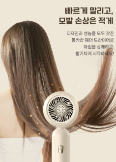 상품코드 : HAS038 한성 몽카라 헤어드라이기