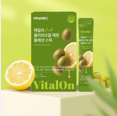 NAVER 데일리 올리브오일 레몬 올레샷스틱 20ml * 14포