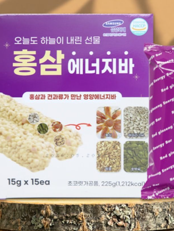 홍삼에너지바(15g*15개)