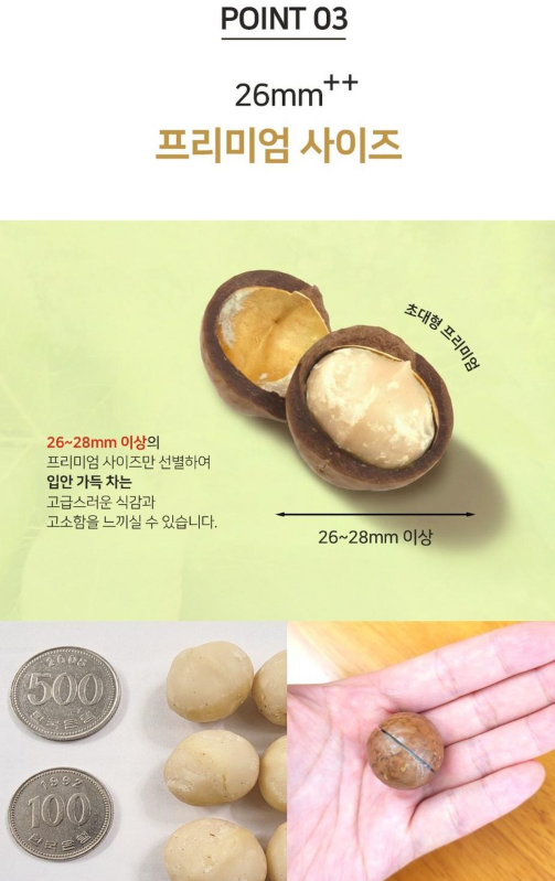 호주산 골든 마카다미아 명품 선물세트 (125gx3입)
