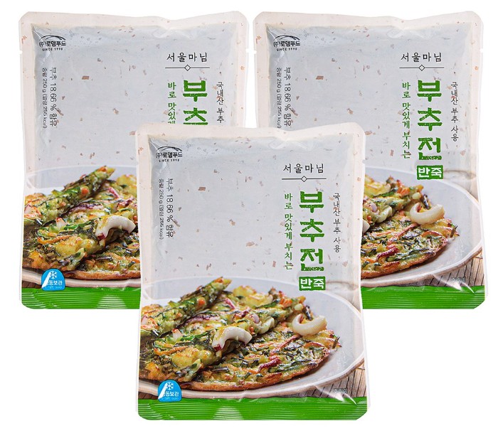 상품코드 : RDF008 서울마님 부침개 반죽 4종 250g