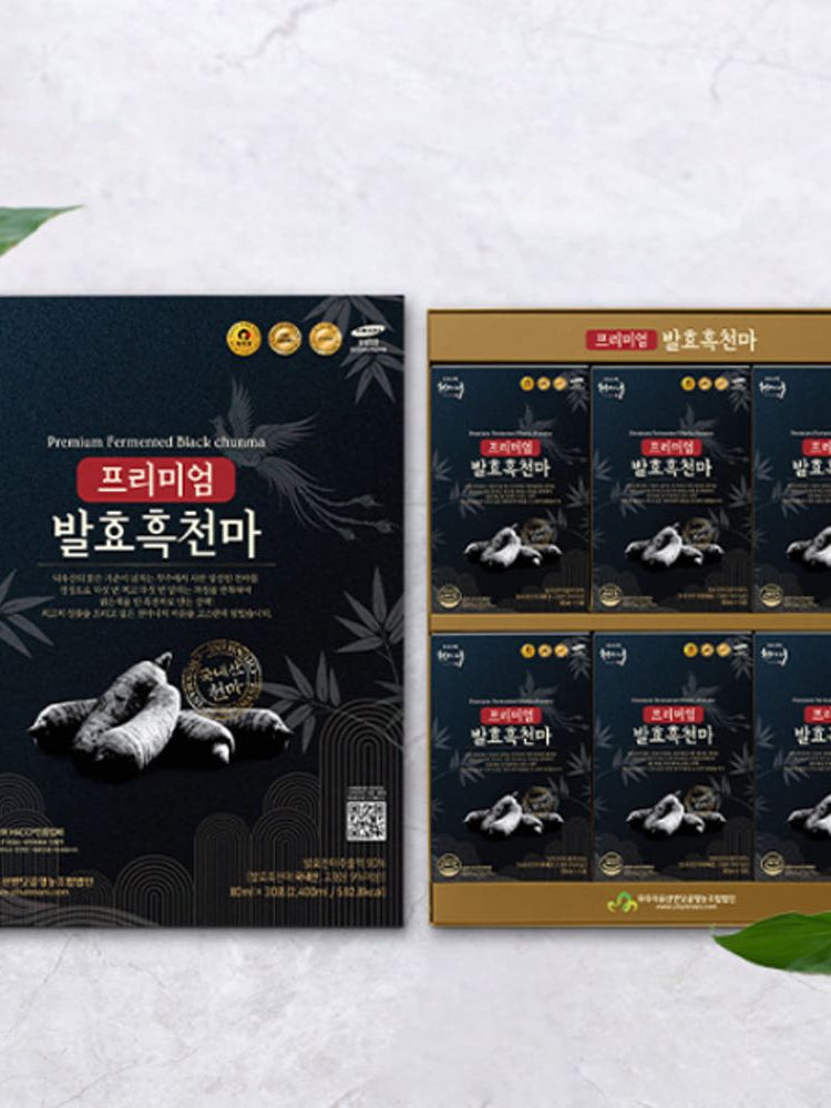 천마니 프리미엄 발효흑천마 80ml X 30포 [원산지:국산]