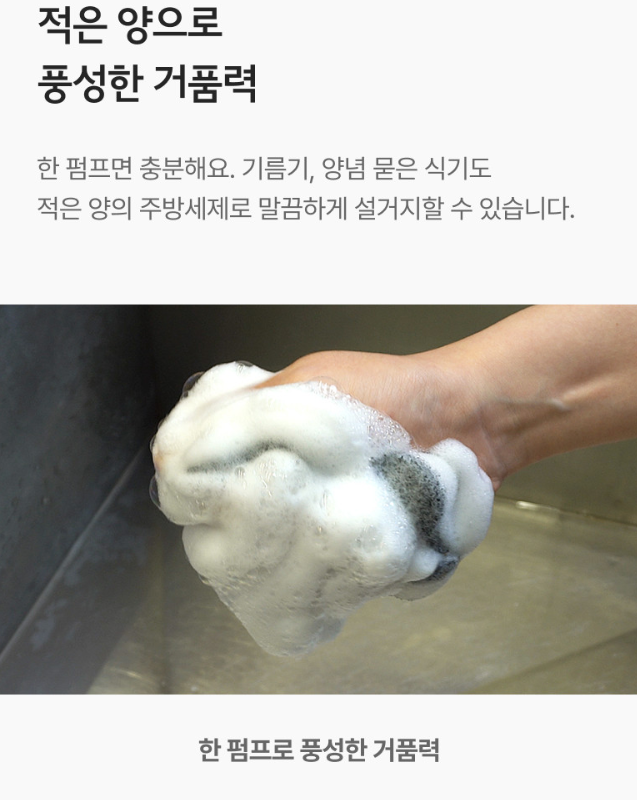 청소연구소 베이킹소다 주방세제 레몬민트향500ml