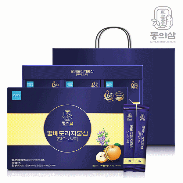 동의삼 꿀배도라지홍삼 진액스틱 30포(일반식품)