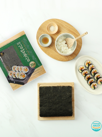 만전김 두번구운 김밥김 20매 50g