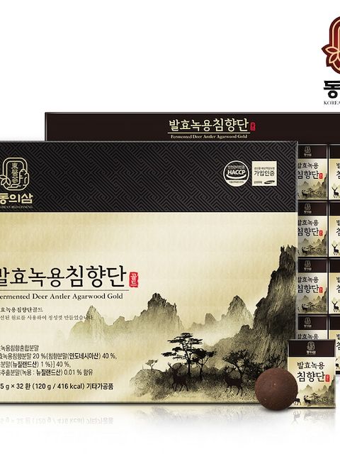 동의삼 발효녹용침향단골드(32환)