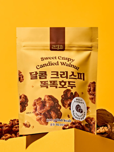 리상회 달콤 크리스피 똑똑 호두정과