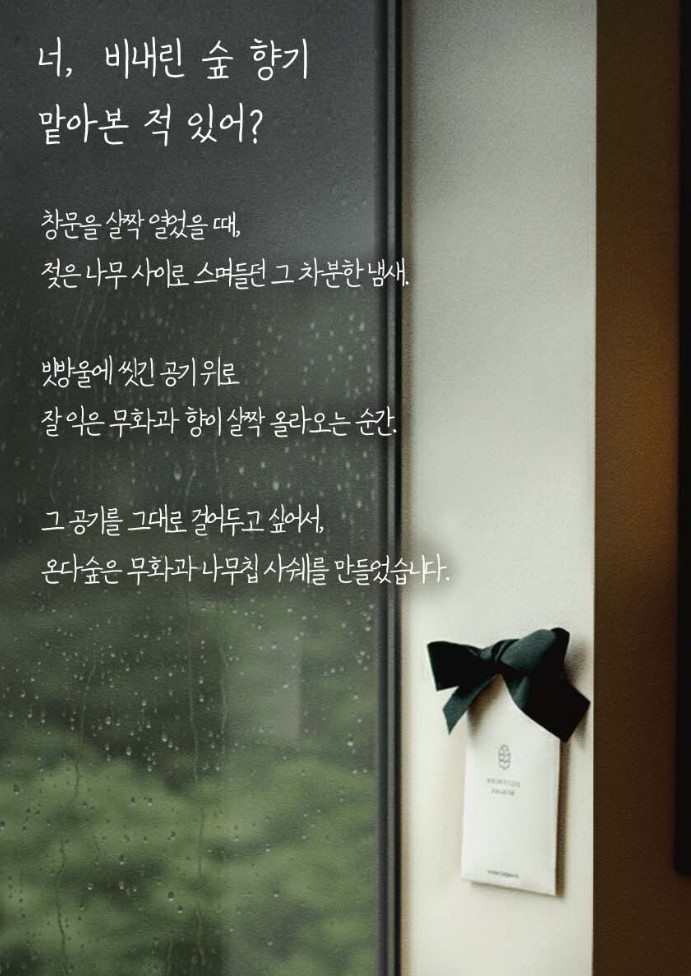 상품코드 : ODS005 천연나무칩 무화과향 탈취제 샤쉐