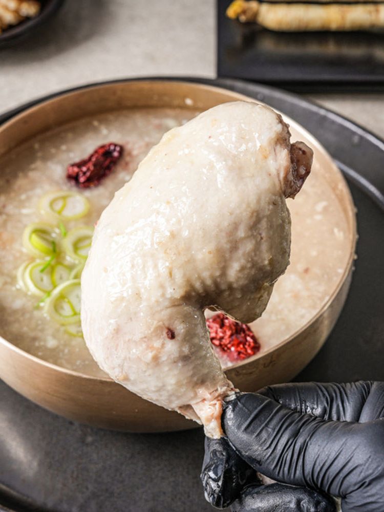 [찬스푸드] 닭다리 삼계탕(600g)