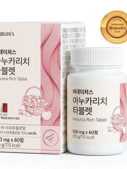 아누카리치 타블렛 비오틴&맥주효모 60정