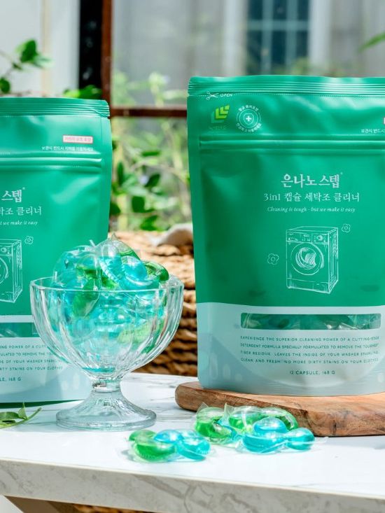 은나노스텝 캡슐 세탁조 클리너 12개입