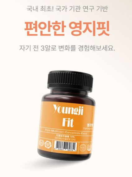 가벼운 영지핏 TMC추출물 45정 (일반식품)