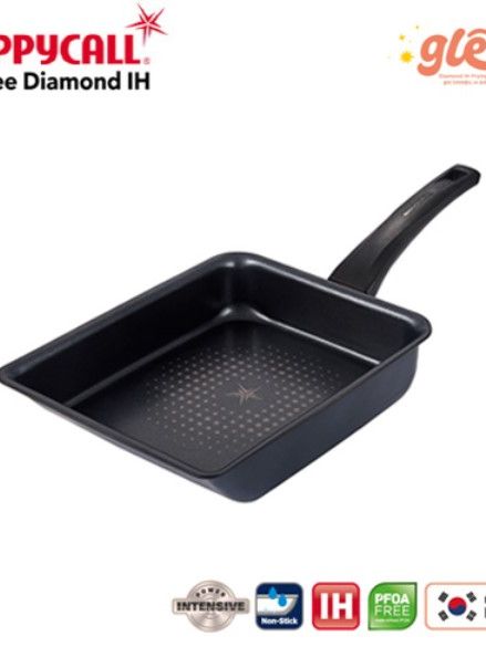 [해피콜] 글리 다이아몬드 IH 계란말이팬 22cm (HC4001-0174)