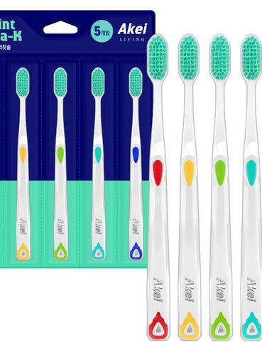 [아케이] 민트 차크 칫솔 5개입