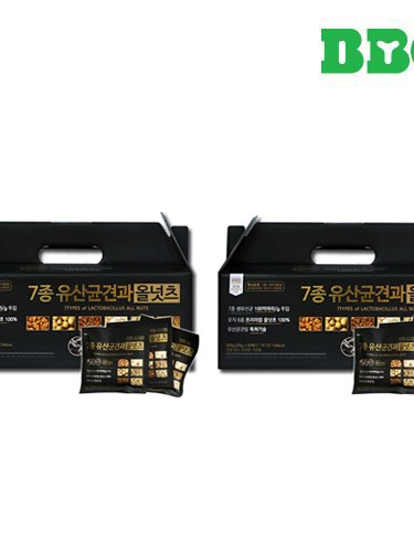 [비비씨] 7종 유산균 견과 올넛츠 60입(30입*2개)