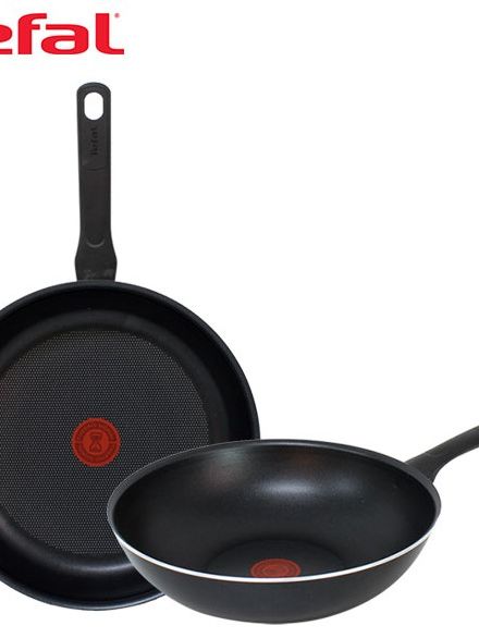 [테팔] 이지앤컴포트 티타늄 프라이팬 28cm+멀티팬 28cm