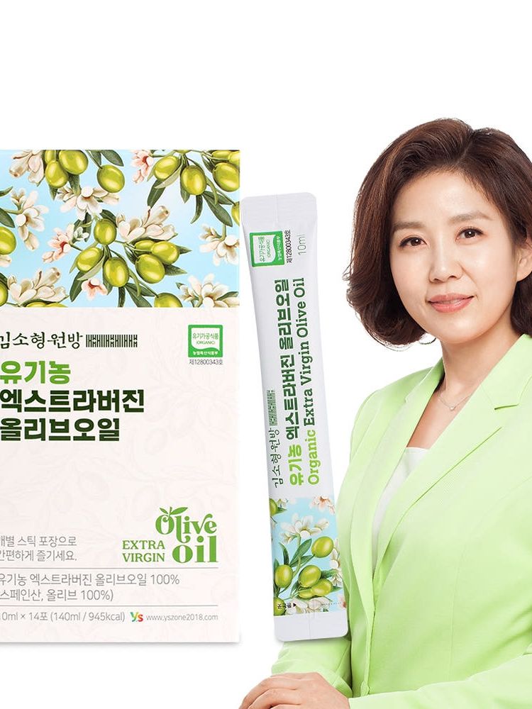 김소형원방 유기농 엑스트라버진 올리브오일 10ml x 14포