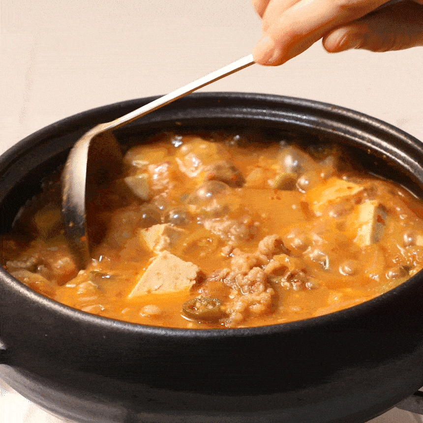 상품코드 : HAN005 한울 차돌박이 된장찌개 600g