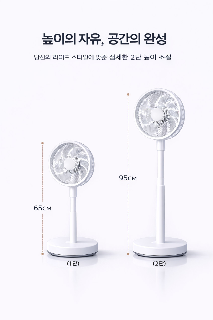 아쥬라 AZZURRA 써큘레이터형 저소음 리모컨 선풍기