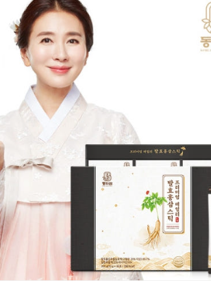 [동의삼] 프리미엄 데일리 발효홍삼스틱 (30포) + 쇼핑백포함