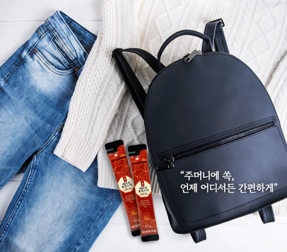 일양약품 4년근 홍삼활력 에브리 홍삼스틱 30포