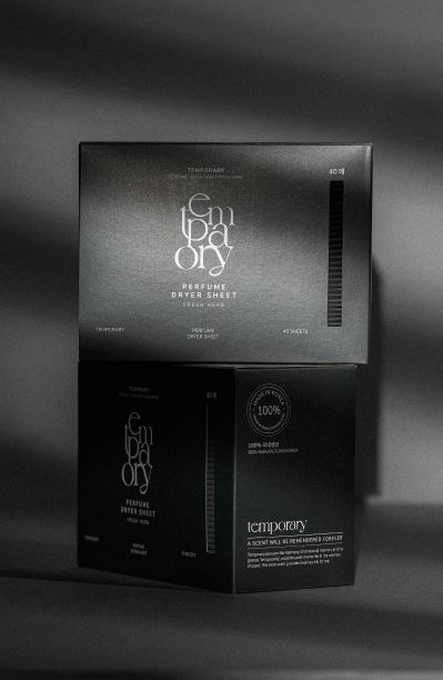 템포러리 퍼퓸 건조기시트 프레쉬허브향 40매입