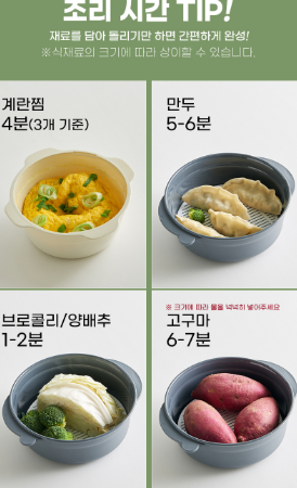 상품코드 : HAS083 이지앤프리 렌지듀오 5호 전자레인지 용기 세트
