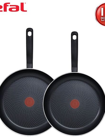 [테팔] 퍼펙트 쿠킹 다크 인덕션 프라이팬 30cm+32cm